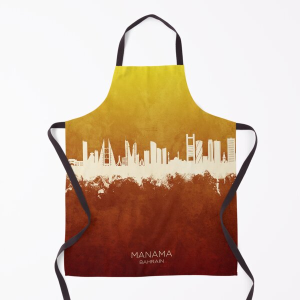 Item preview, Manama Bahrain Skyline designed and sold by ArtPrints.