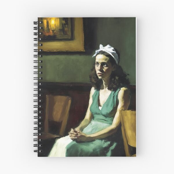 Item preview, Waiting for someone at the party corner, vintage art designed and sold by Lonesomefolk.