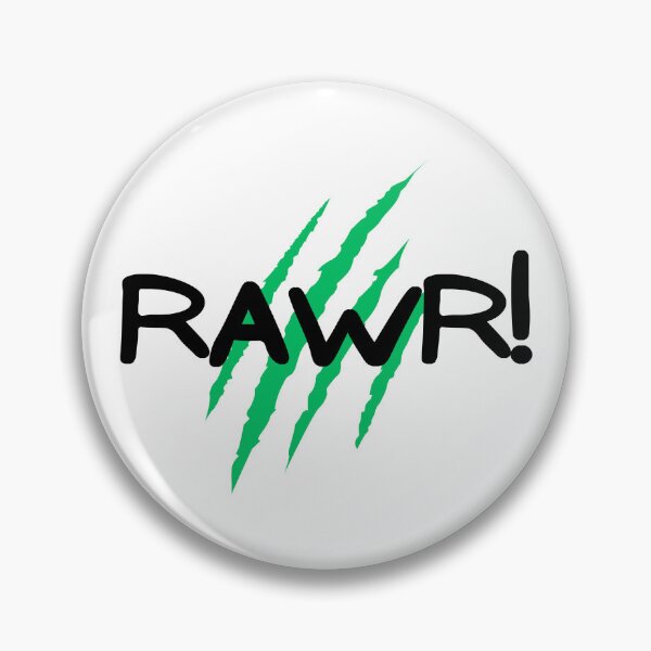 Item preview, RAWR! With Green Claw Marks designed and sold by LadySquiggle.