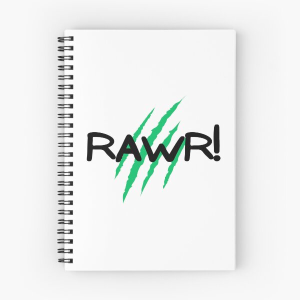 Item preview, RAWR! With Green Claw Marks designed and sold by LadySquiggle.