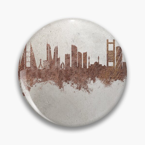 Item preview, Manama Bahrain Skyline designed and sold by ArtPrints.