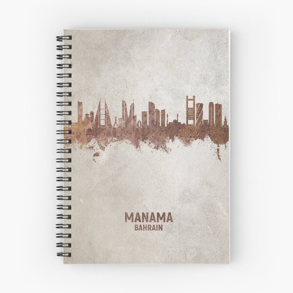 Artikelvorschau, Manama Bahrain Skyline entworfen und verkauft von ArtPrints.