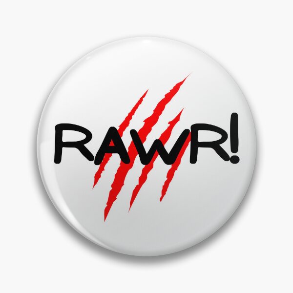Item preview, RAWR! With Red Claw Marks designed and sold by LadySquiggle.