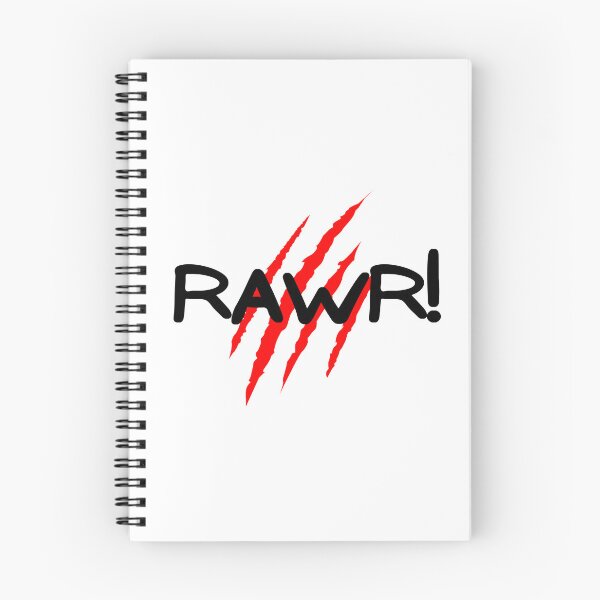 Item preview, RAWR! With Red Claw Marks designed and sold by LadySquiggle.