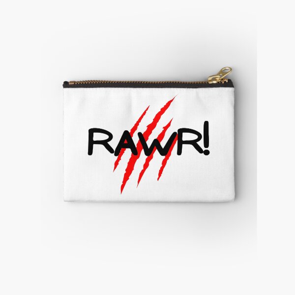 Item preview, RAWR! With Red Claw Marks designed and sold by LadySquiggle.