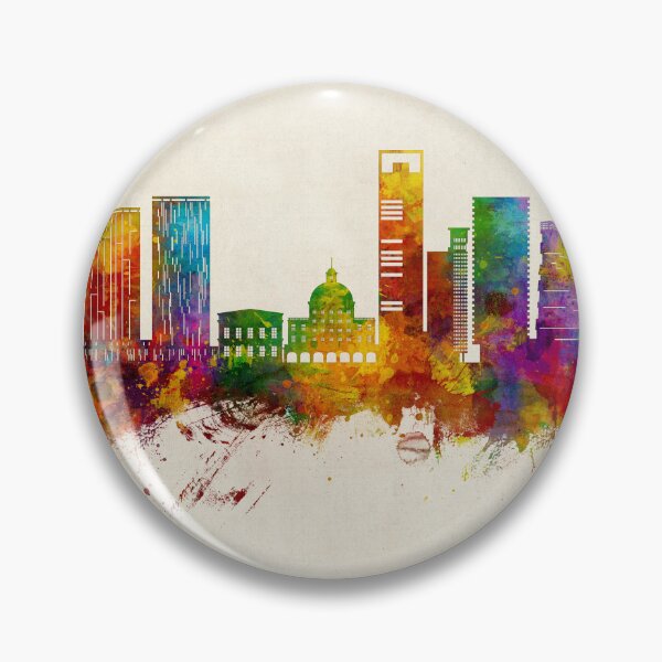 Item preview, Luanda Angola Skyline designed and sold by ArtPrints.