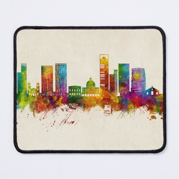 Item preview, Luanda Angola Skyline designed and sold by ArtPrints.