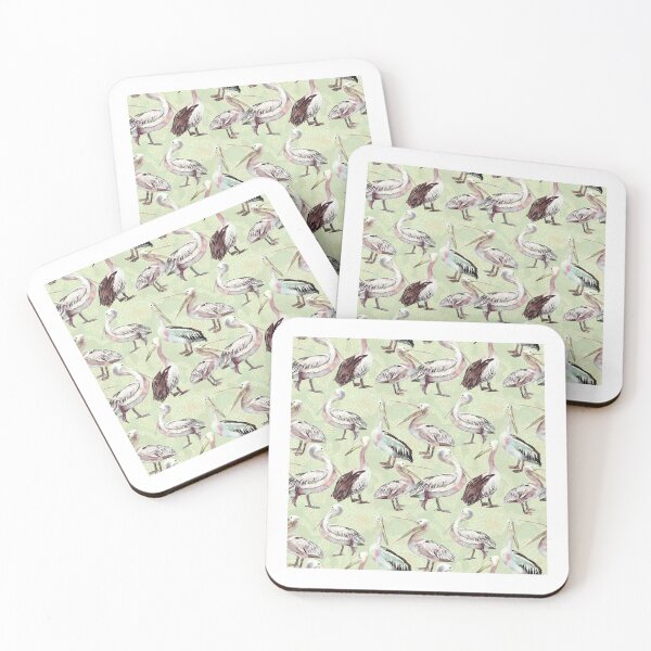 Item preview, Pelican Pattern - Summer Sand designed and sold by Sketchbook Designs.