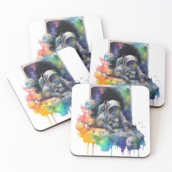 Item preview, color astronaut designed and sold by zainick.