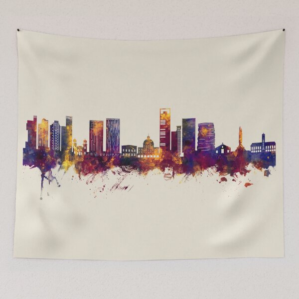 Item preview, Luanda Angola Skyline designed and sold by ArtPrints.
