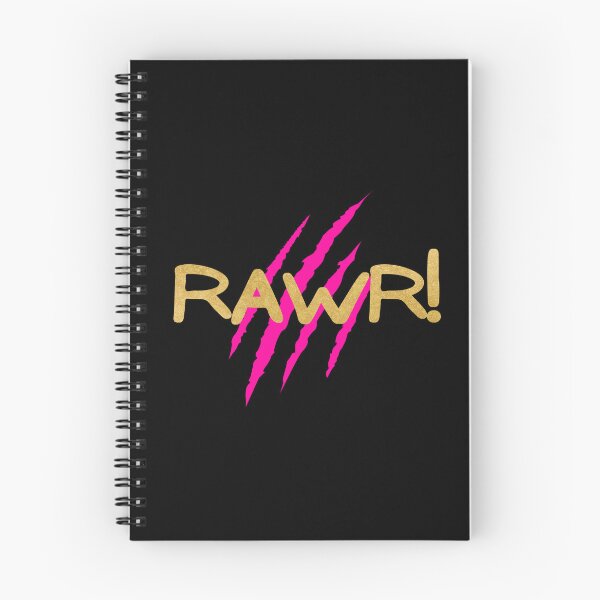 Item preview, RAWR! Gold with Pink Claw Marks designed and sold by LadySquiggle.