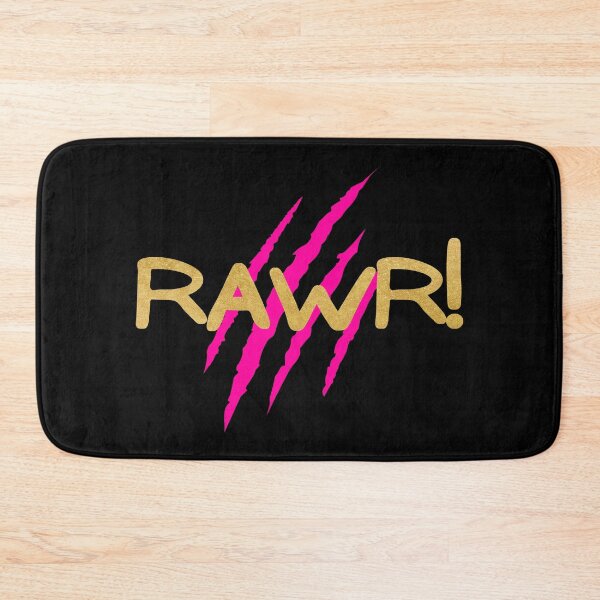 Item preview, RAWR! Gold with Pink Claw Marks designed and sold by LadySquiggle.