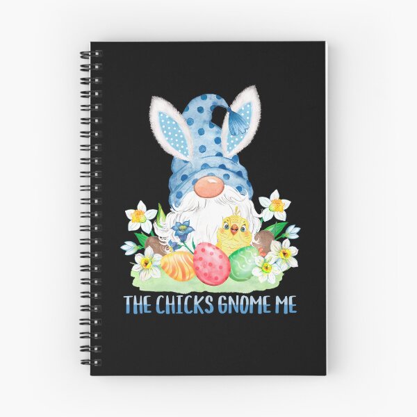 Item preview, The Chicks Gnome Me - Easter Gnome Blue designed and sold by Trinket-Trickster.