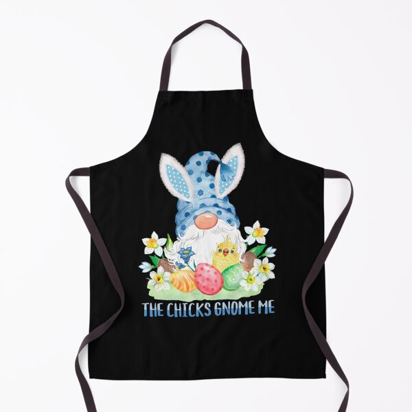 Item preview, The Chicks Gnome Me - Easter Gnome Blue designed and sold by Trinket-Trickster.