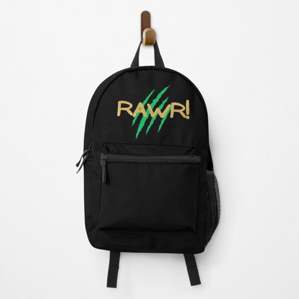 Item preview, RAWR! Gold with Green Claw Marks designed and sold by LadySquiggle.