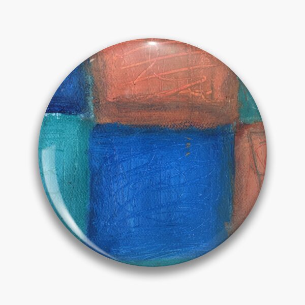 Item preview, Rustic Tiles - abstract art print abstract tiles geometric abstract colorful wall art designed and sold by AdzSpirit.