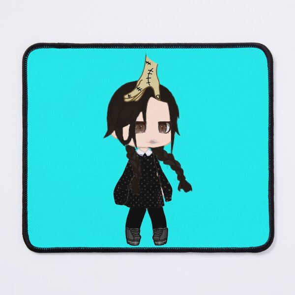 Item preview, Wednesday Addams and Hand - Cute Chibi designed and sold by McLareTeeHub.