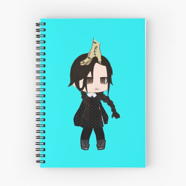 Item preview, Wednesday Addams and Hand - Cute Chibi designed and sold by McLareTeeHub.