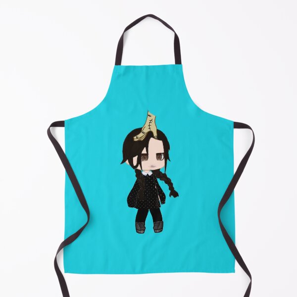 Item preview, Wednesday Addams and Hand - Cute Chibi designed and sold by McLareTeeHub.