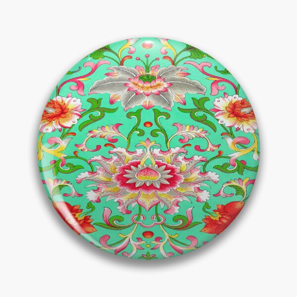 Item preview,  Vintage Chinese Colorful Floral Pattern,Antique,china, designed and sold by Tamas Das.
