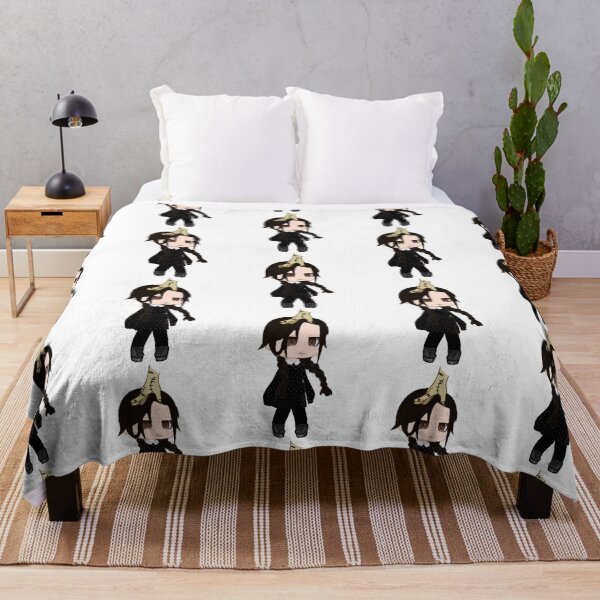 Item preview, Wednesday Addams and Hand - Cute Chibi designed and sold by McLareTeeHub.