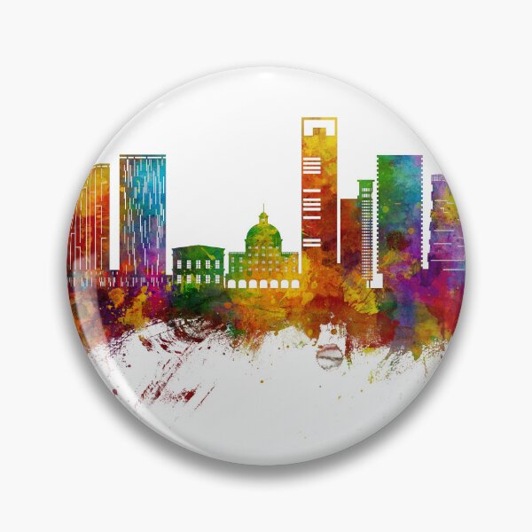 Item preview, Luanda Angola Skyline designed and sold by ArtPrints.