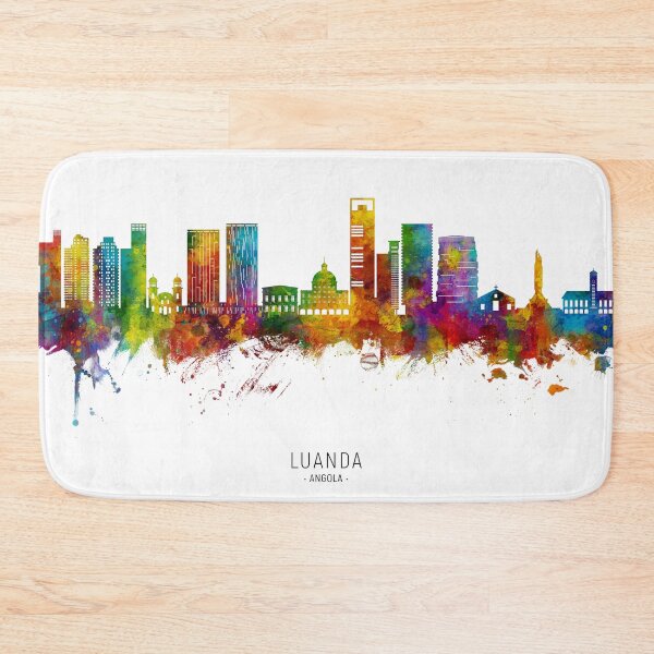 Item preview, Luanda Angola Skyline designed and sold by ArtPrints.