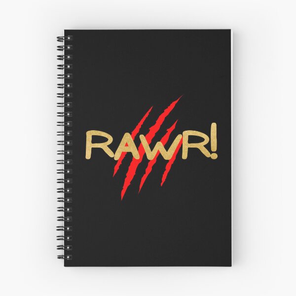 Item preview, RAWR! Gold with Red Claw Marks designed and sold by LadySquiggle.