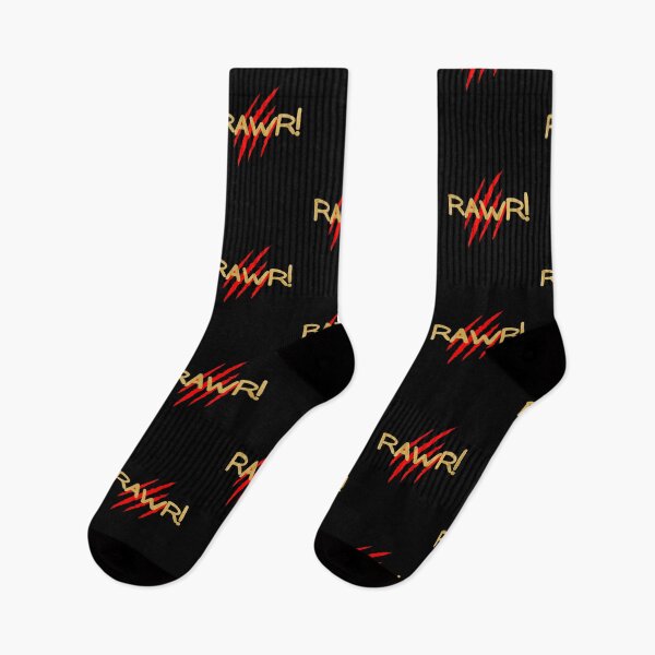 Item preview, RAWR! Gold with Red Claw Marks designed and sold by LadySquiggle.
