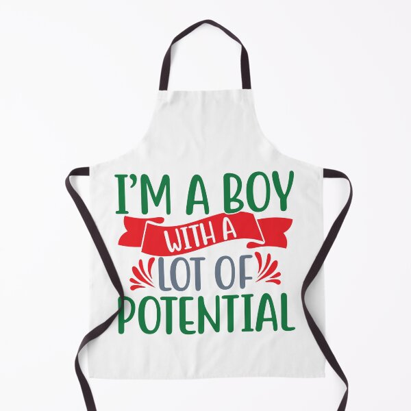 Item preview, I'M A BOY WITH A LOT OF POTENTIAL designed and sold by SticerOcean.