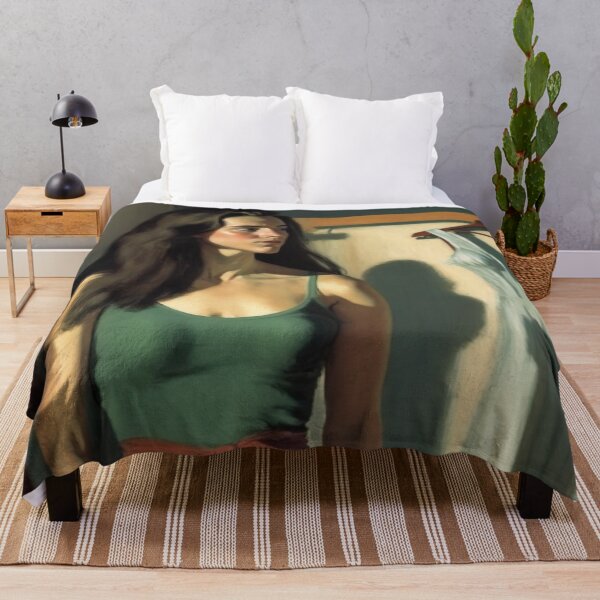 Item preview, Changing room, vintage art designed and sold by Lonesomefolk.