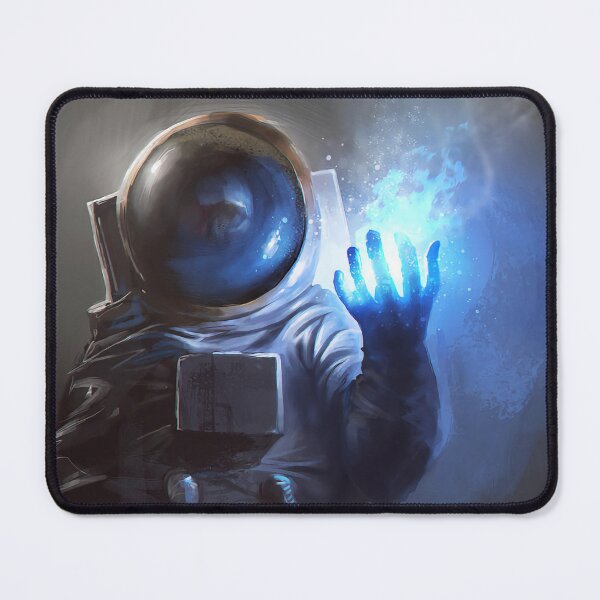 Item preview, astronaut and blue fire designed and sold by zainick.