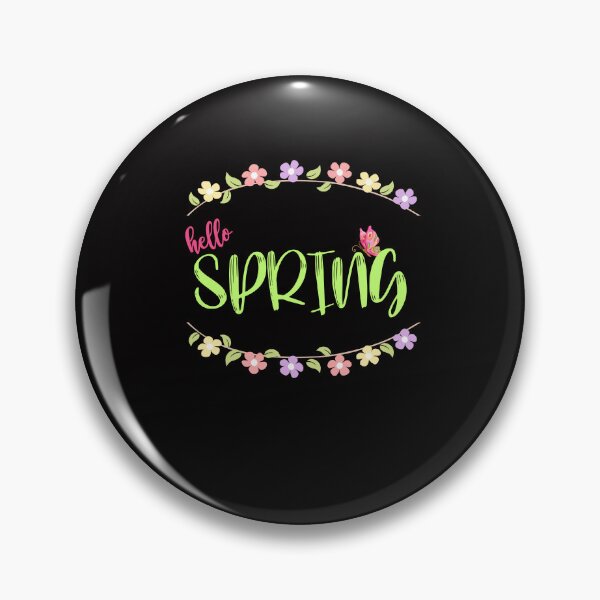 Item preview, HELLO SPRING SPRINGTIME FLOWERS designed and sold by ijustwannaplay.