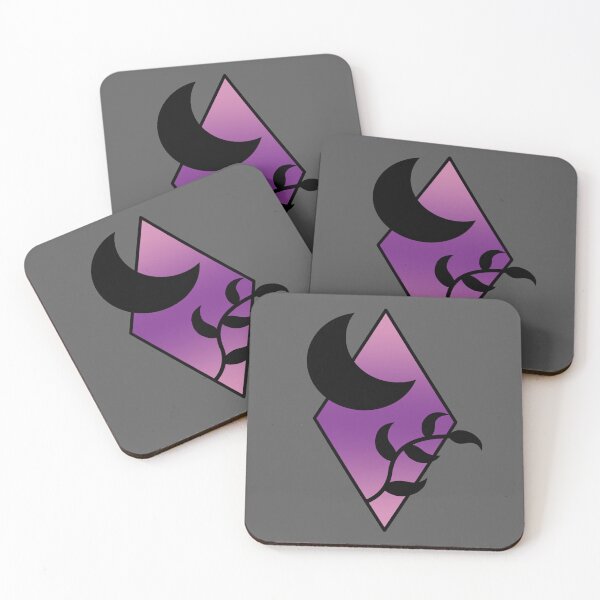 Item preview, Moon Vine - Pink & Purple designed and sold by TheeForestFox Shop.
