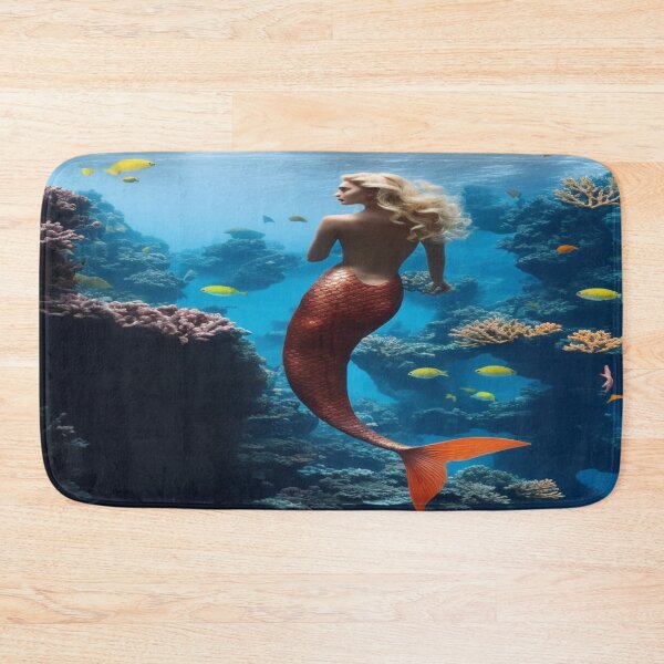Item preview, A mermaid and the aquatic world designed and sold by Marcel1966.