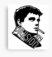 joy division print classic Canvas Print