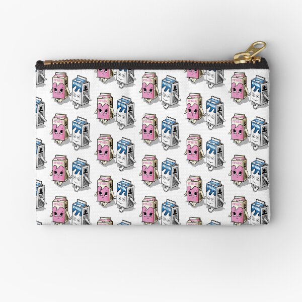 Blur - Coffee and TV Milk Carton Zipper Pouch