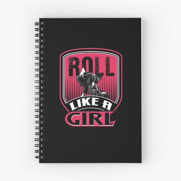 Item preview, Roll Like a Girl | brazilian jiu jitsu | jiu jitsu apparel | jujitsu shirts | bjj | bjj shirt | bjj gift | martial arts shirt | mma shirt designed and sold by Kreature Look.