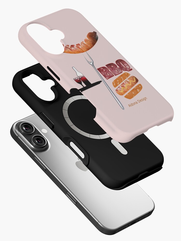 Thumbnail 2 von 4, iPhone-Hülle, Soifits eine Grillparty dann T-Shirts tragen designt und verkauft von aldona.