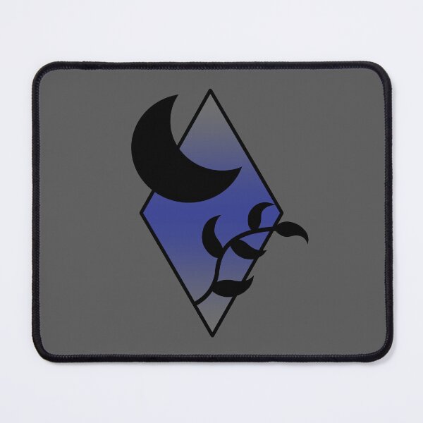 Item preview, Moon Vine - Grey & Indigo designed and sold by TheeForestFox Shop.
