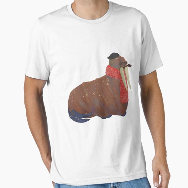 Item preview, Cute Chill Walrus  designed and sold by wenzwen.