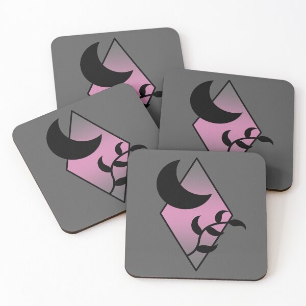 Item preview, Moon Vine - Grey & Pink designed and sold by TheeForestFox Shop.
