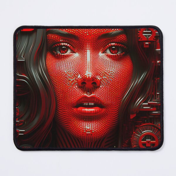 Item preview, Mechanical Red Girl designed and sold by TheWitsFoe.