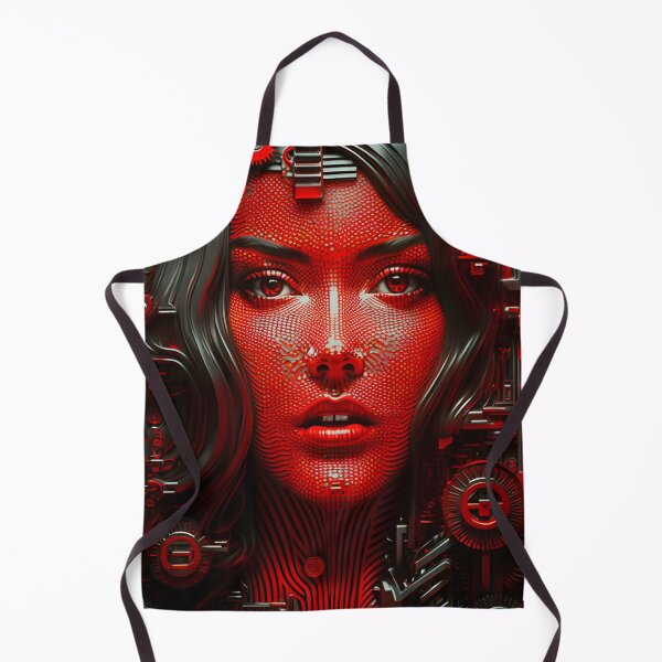 Item preview, Mechanical Red Girl designed and sold by TheWitsFoe.