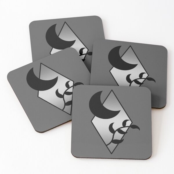 Item preview, Moon Vine - Grey & White designed and sold by TheeForestFox Shop.
