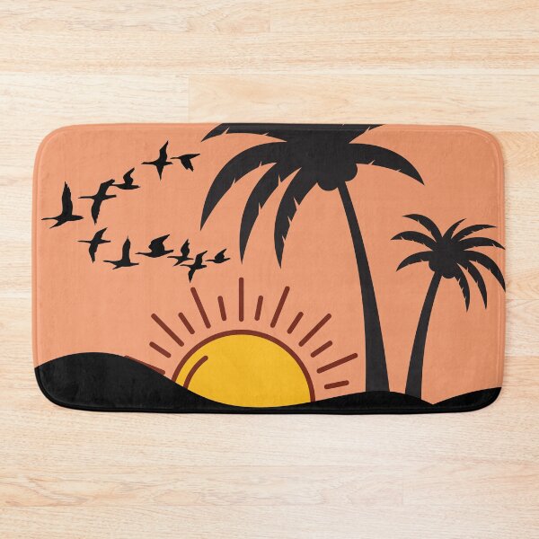 Item preview,  Orange Sunset At The Tropical Beach,Beach Sunset Sky, beautiful sunset sky, beach sunset, designed and sold by Tamas Das.