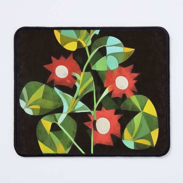 Item preview, Futuristic Floral Morning Glory Abstract Art designed and sold by taiche.