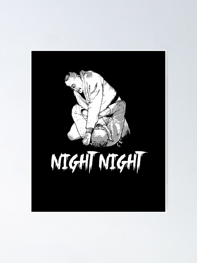 Jiu Jitsu T-Shirt, Bjj T-Shirt, Night Night Shirt Jiu Jitsu T-Shirt, Bjj T-Shirt, Night Night Shirt
