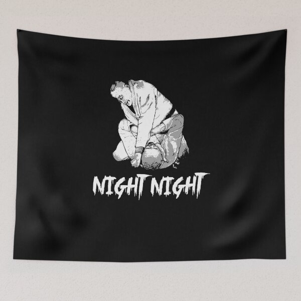 Item preview, Night Night Jiu Jitsu | brazilian jiu jitsu | jiu jitsu apparel | jujitsu shirts | bjj | bjj shirt | bjj gift | martial arts shirt | mma shirt designed and sold by Kreature Look.