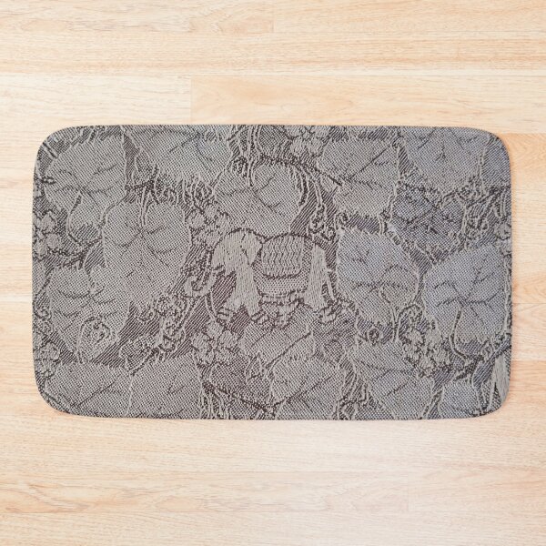 Item preview, Silver intricate pattern designed and sold by textileprint.